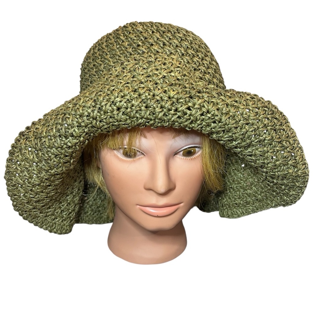 New with‎ tags women’s straw hat wide brim floppy one size fits most